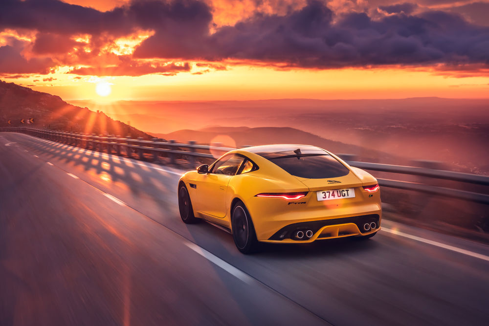 New Jaguar F-TYPE – R Coupé AWD – Sorrento Yellow